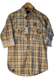Men's Checkered Checkered Cotton Shirts