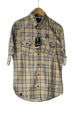 Men's Checkered Checkered Cotton Shirts
