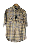 Men's Checkered Checkered Cotton Shirts